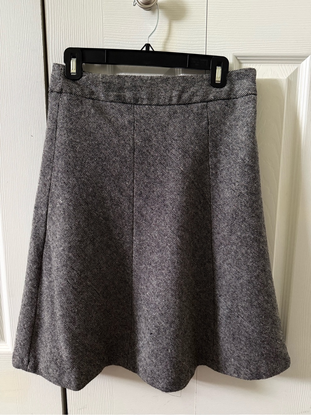 Merona Gray Tweed A-Line Skirt
